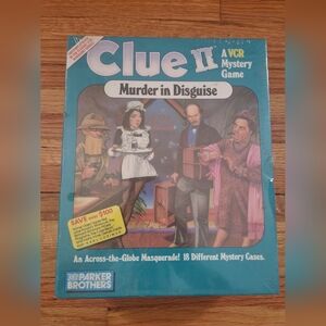 LAST CHANCE FOR SALE- Clue II Murder in Disguise Game